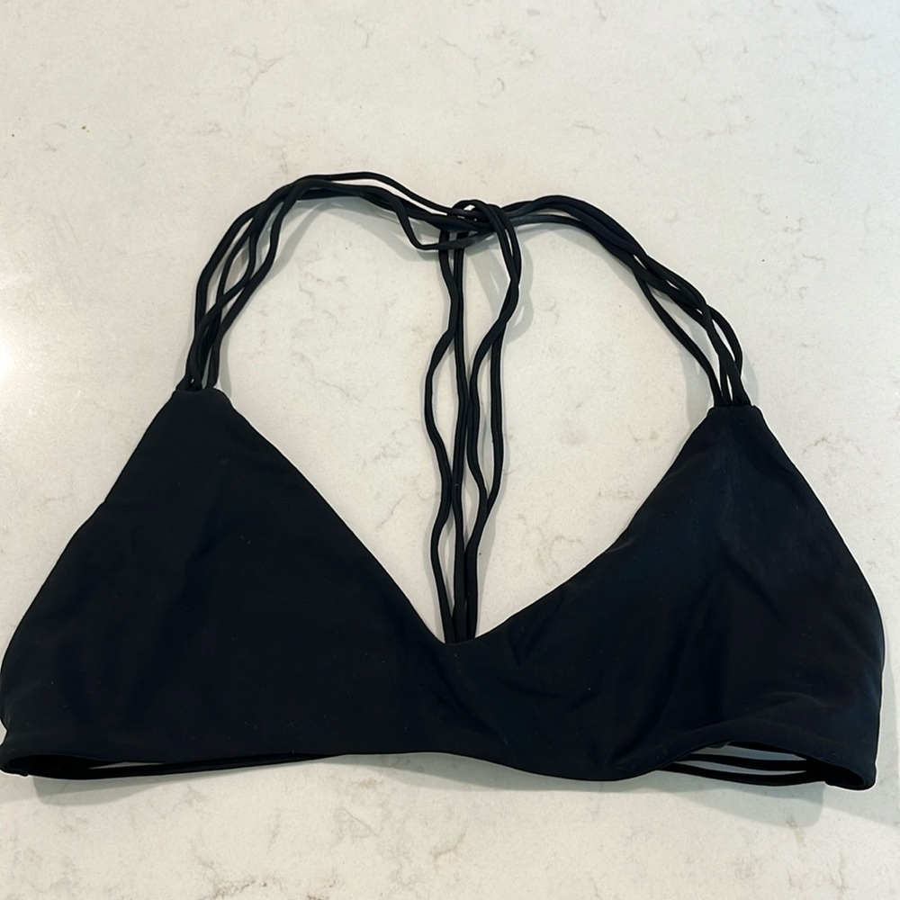 Mikoh black bikini top